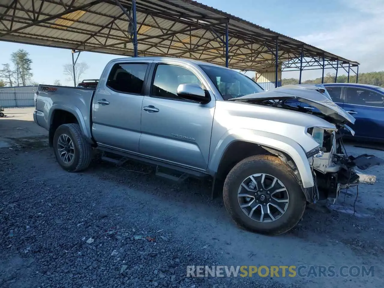 4 fotografías del automóvil dañado 3TYCZ5ANXNT054876 TOYOTA TACOMA 2022