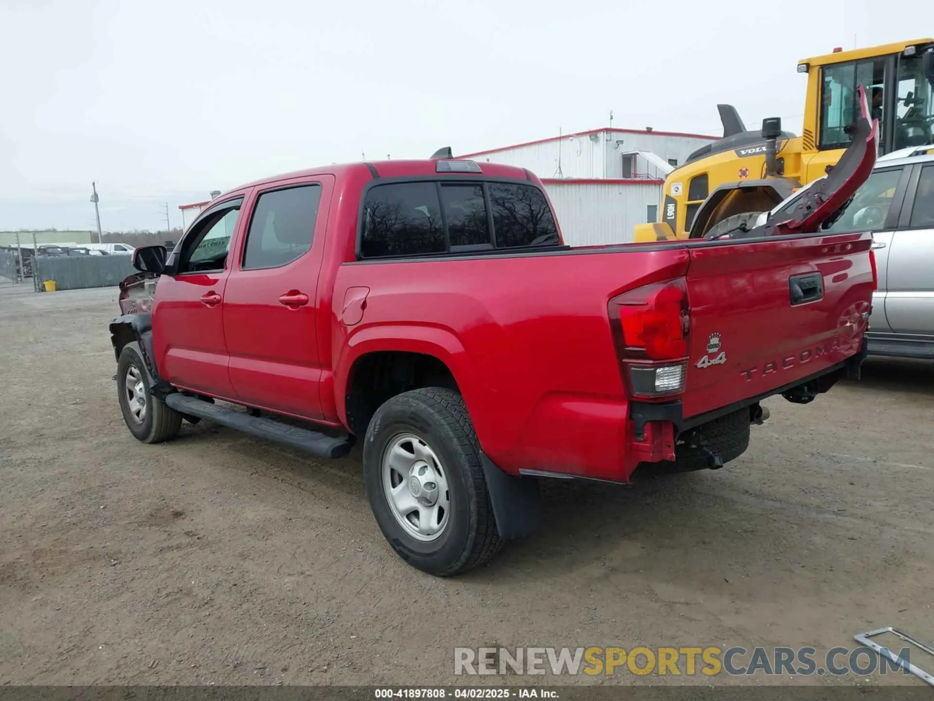 3 fotografías del automóvil dañado 3TYCZ5ANXNT076537 TOYOTA TACOMA 2022