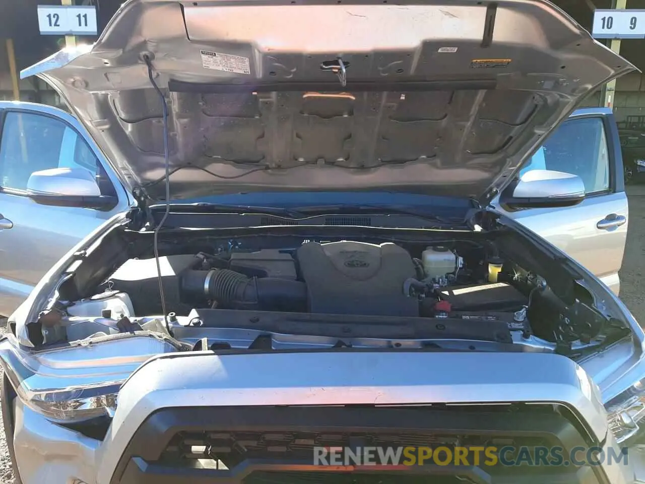 7 fotografías del automóvil dañado 3TYCZ5ANXNT077557 TOYOTA TACOMA 2022