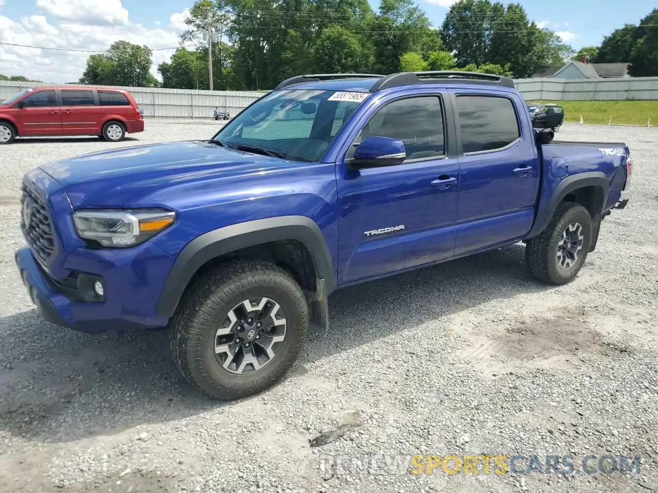 1 fotografías del automóvil dañado 3TYCZ5ANXNT103817 TOYOTA TACOMA 2022