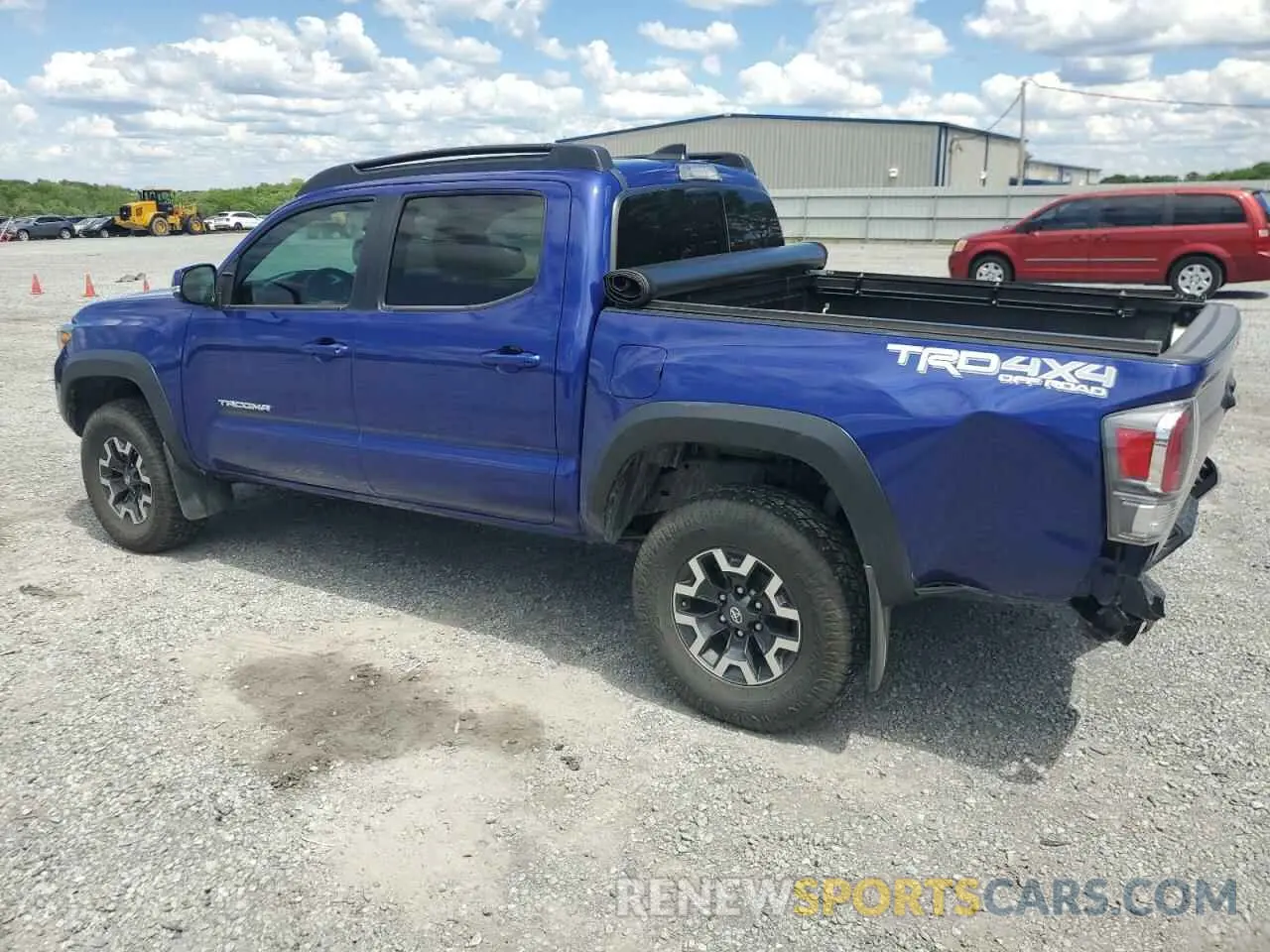 2 fotografías del automóvil dañado 3TYCZ5ANXNT103817 TOYOTA TACOMA 2022