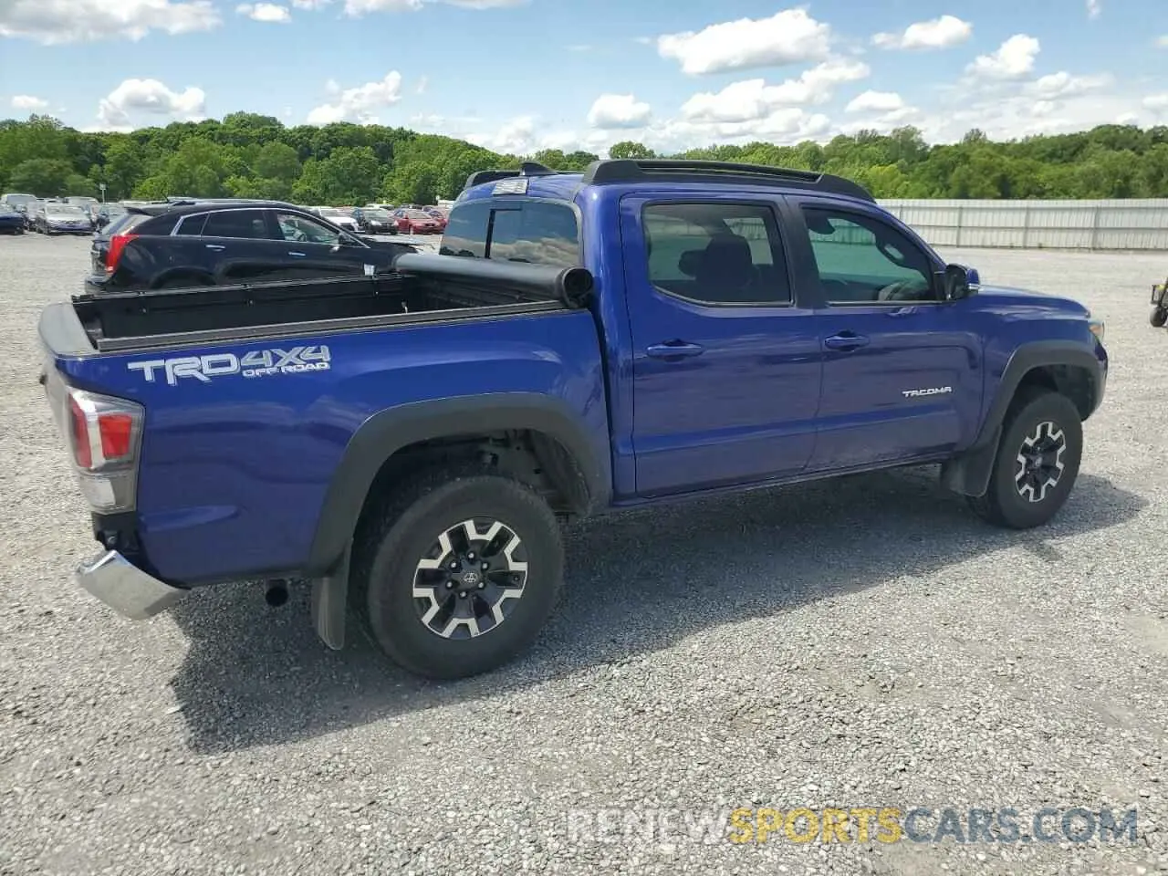 3 fotografías del automóvil dañado 3TYCZ5ANXNT103817 TOYOTA TACOMA 2022