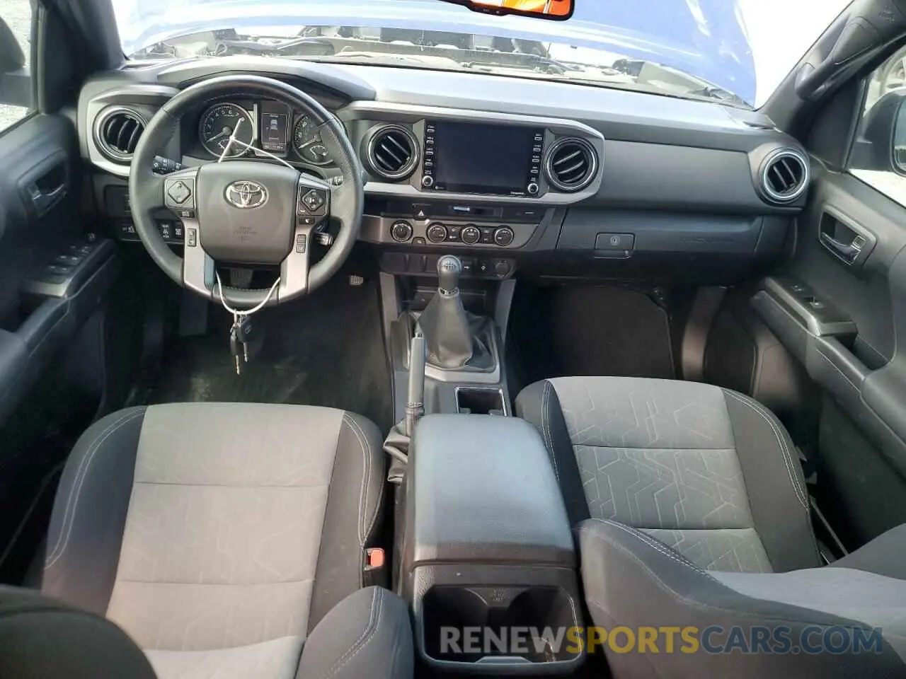 8 fotografías del automóvil dañado 3TYCZ5ANXNT103817 TOYOTA TACOMA 2022