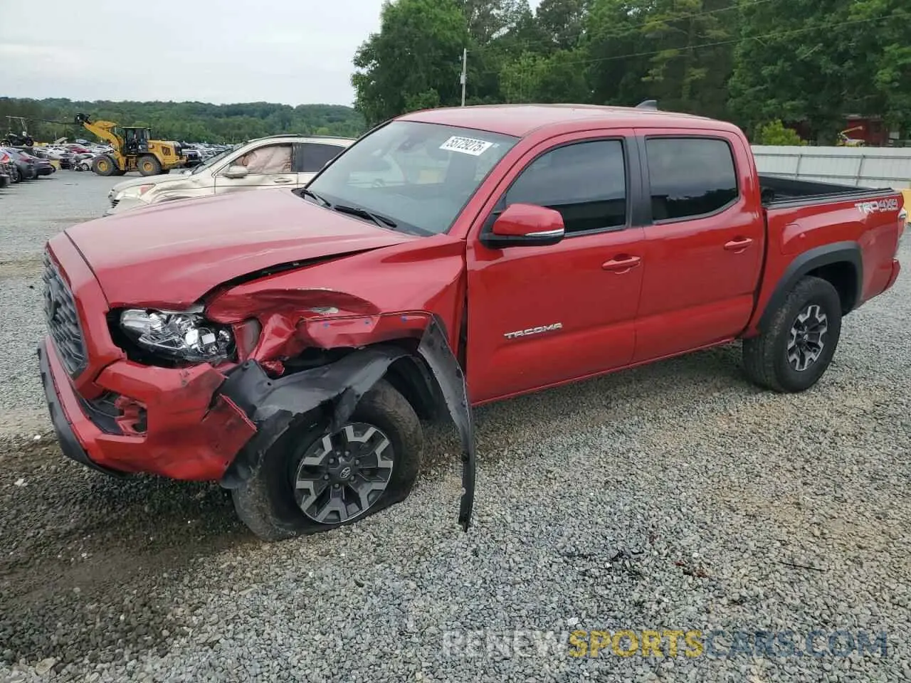 1 fotografías del automóvil dañado 3TYCZ5ANXNT104529 TOYOTA TACOMA 2022