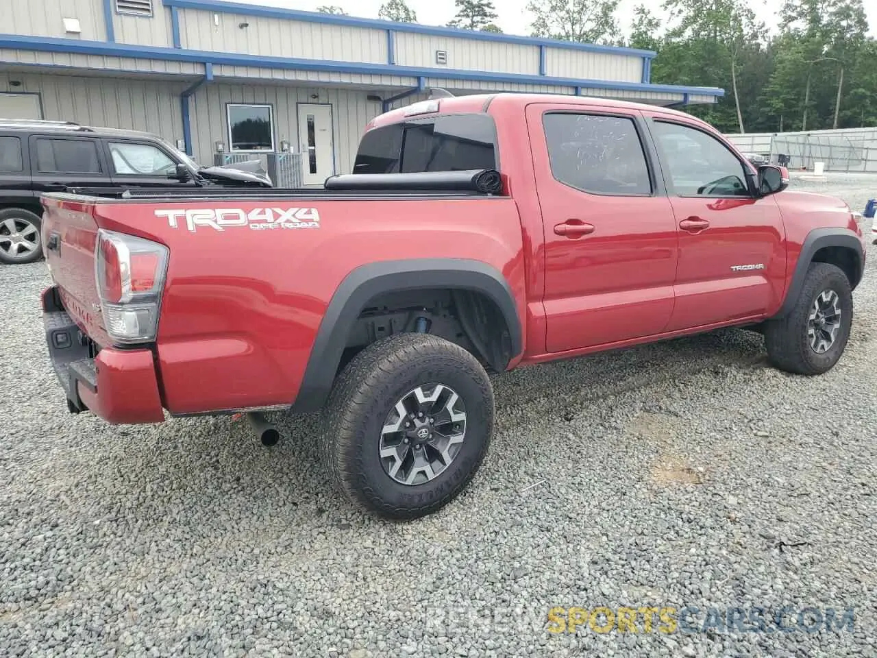3 fotografías del automóvil dañado 3TYCZ5ANXNT104529 TOYOTA TACOMA 2022