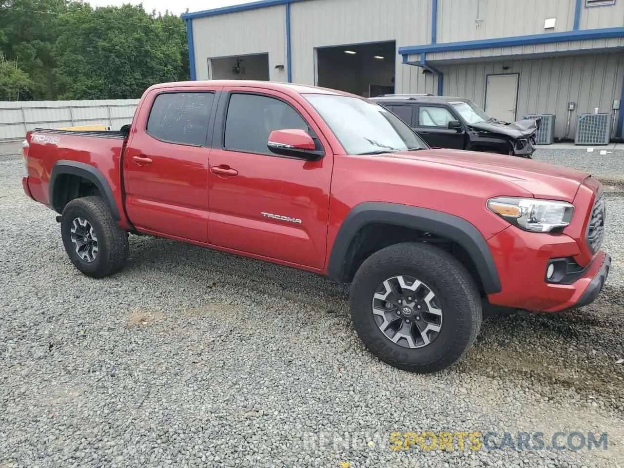 4 fotografías del automóvil dañado 3TYCZ5ANXNT104529 TOYOTA TACOMA 2022