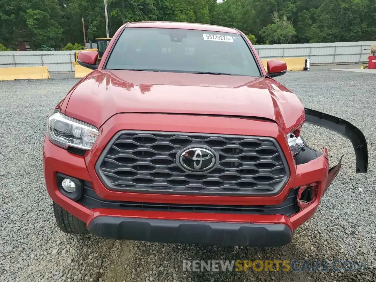 5 fotografías del automóvil dañado 3TYCZ5ANXNT104529 TOYOTA TACOMA 2022