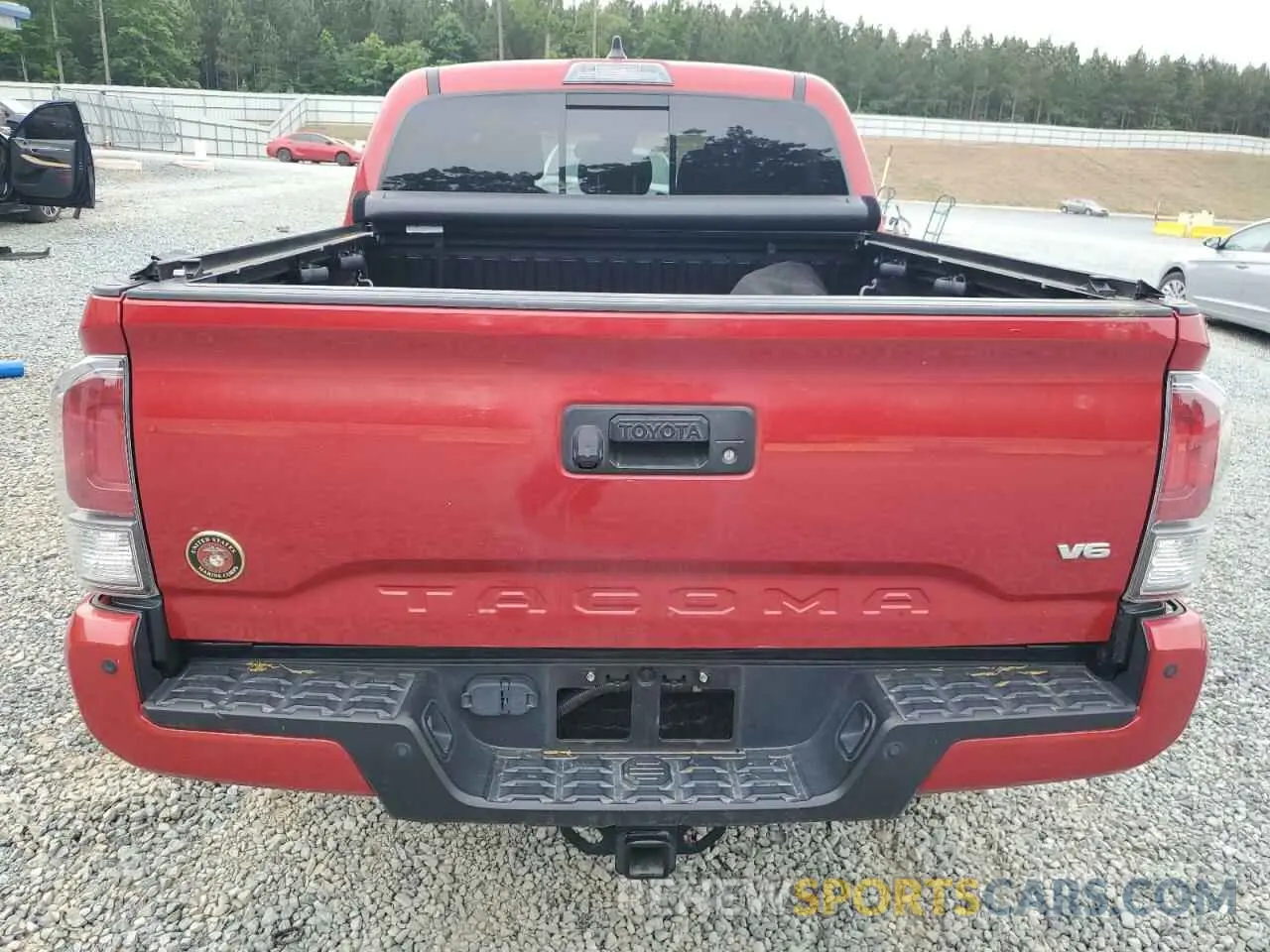 6 fotografías del automóvil dañado 3TYCZ5ANXNT104529 TOYOTA TACOMA 2022
