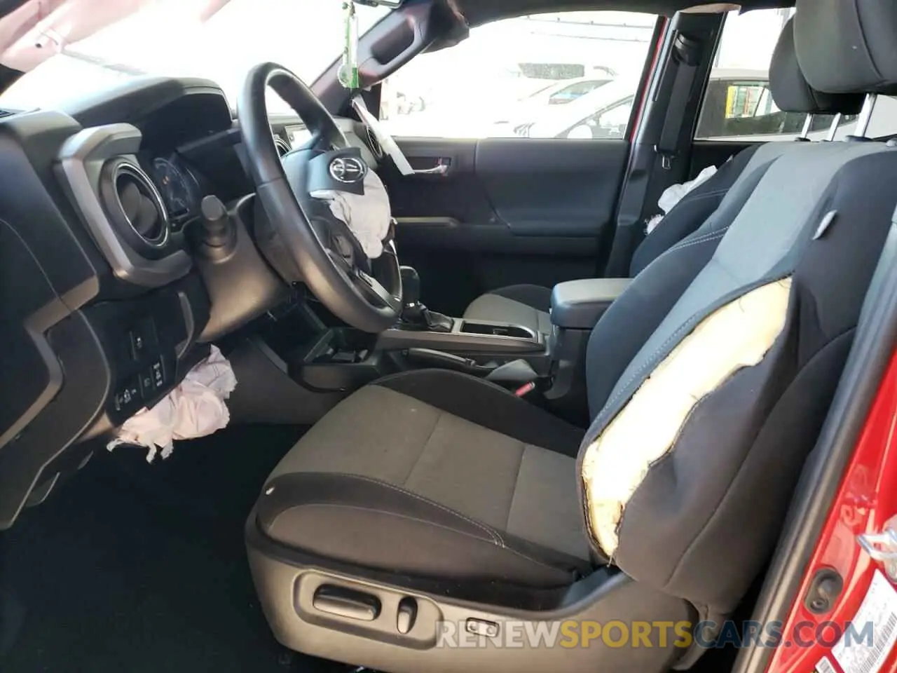 7 fotografías del automóvil dañado 3TYDZ5BN7NT016315 TOYOTA TACOMA 2022