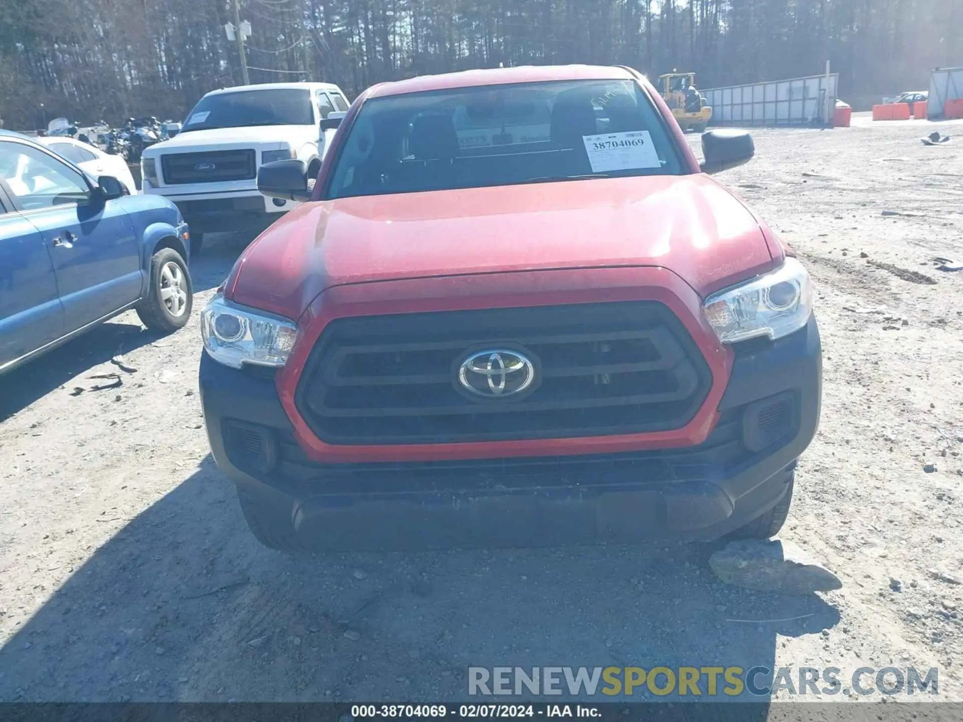 12 fotografías del automóvil dañado 3TYRX5GN1NT056104 TOYOTA TACOMA 2022