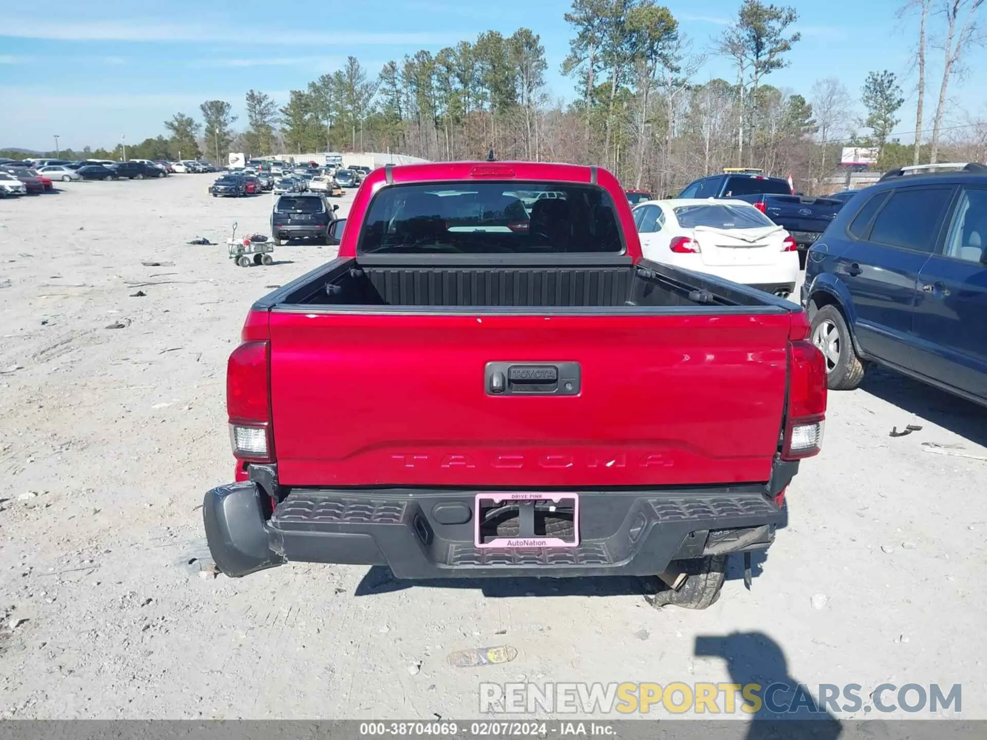 16 fotografías del automóvil dañado 3TYRX5GN1NT056104 TOYOTA TACOMA 2022