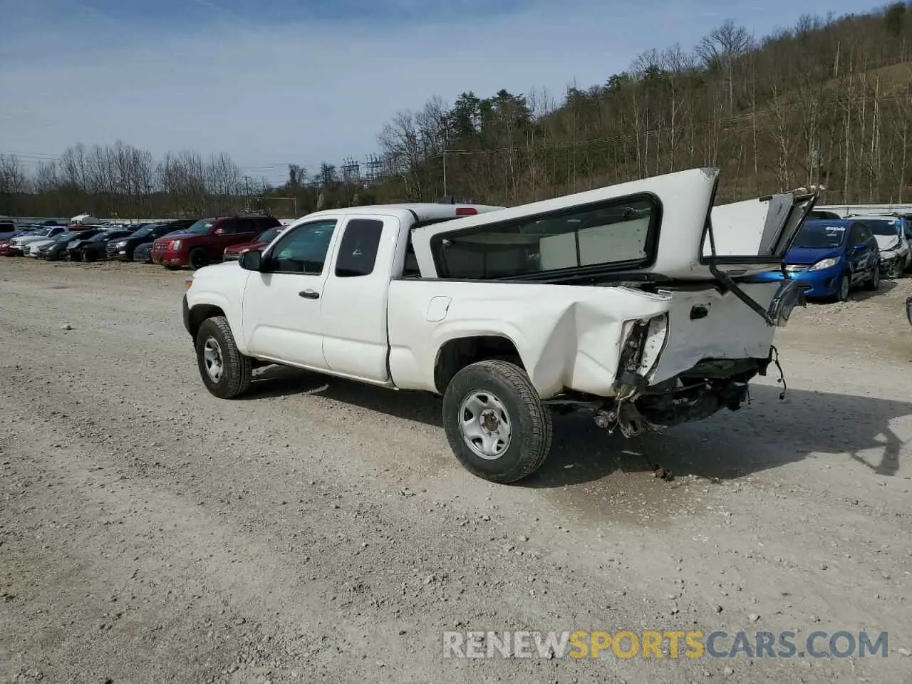 2 fotografías del automóvil dañado 3TYRX5GN2NT045399 TOYOTA TACOMA 2022