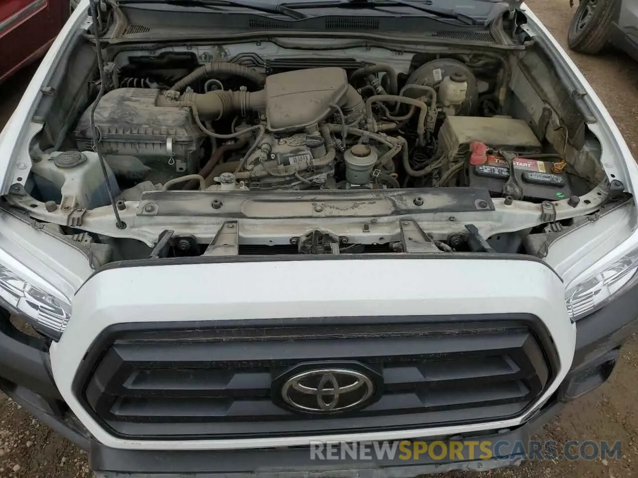 11 fotografías del automóvil dañado 3TYRX5GN2NT046357 TOYOTA TACOMA 2022