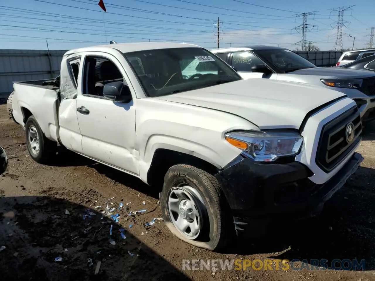 4 fotografías del automóvil dañado 3TYRX5GN2NT046357 TOYOTA TACOMA 2022