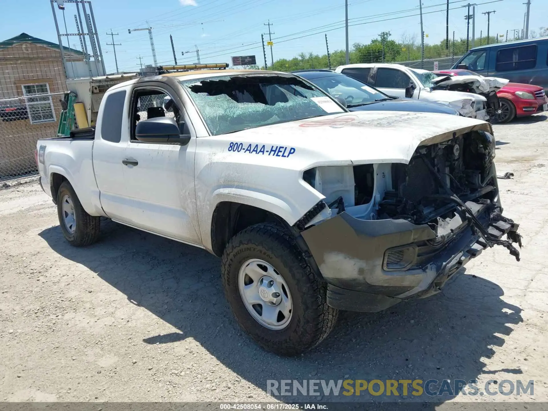 1 fotografías del automóvil dañado 3TYRX5GN2NT049596 TOYOTA TACOMA 2022
