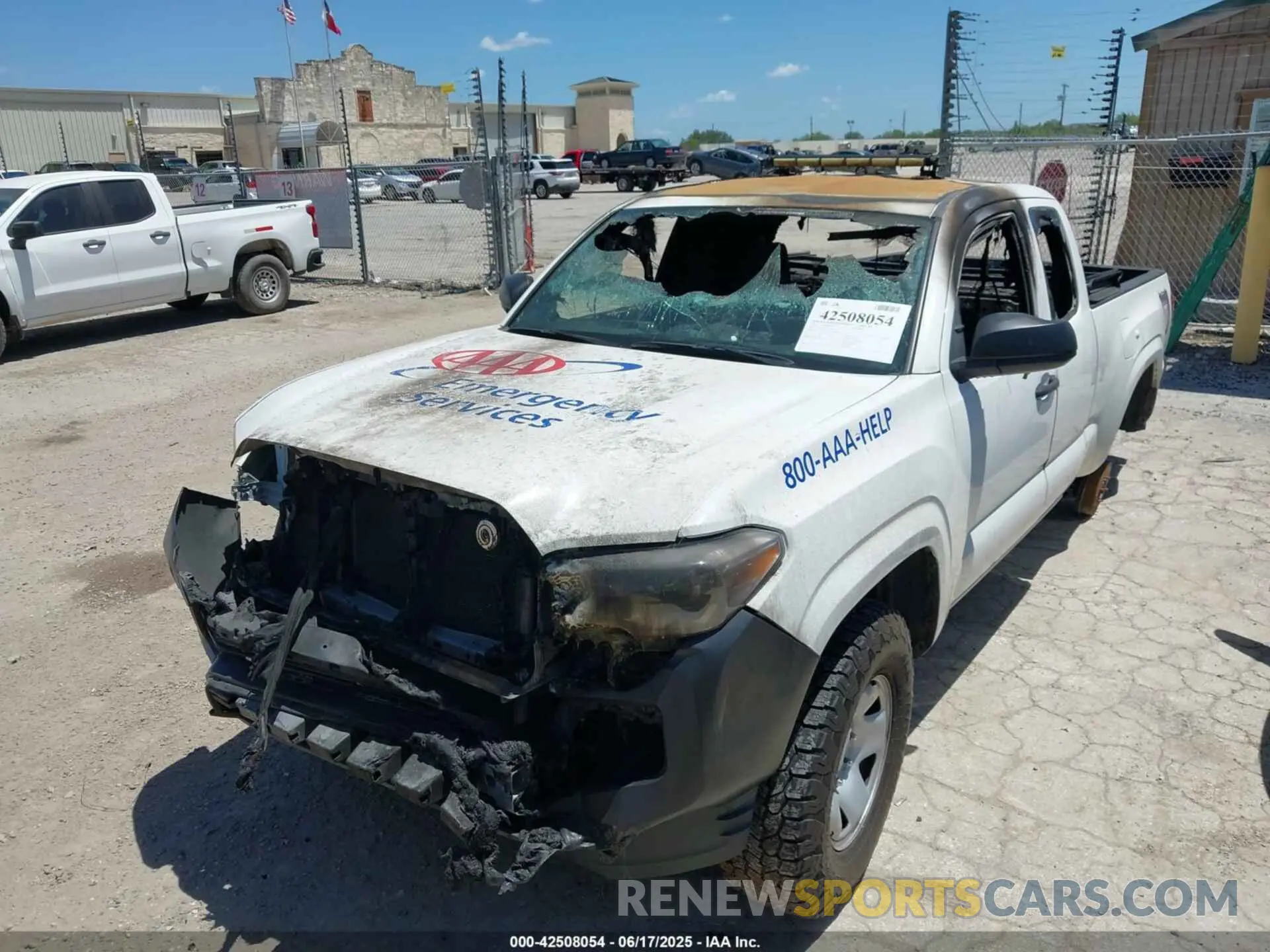 6 fotografías del automóvil dañado 3TYRX5GN2NT049596 TOYOTA TACOMA 2022