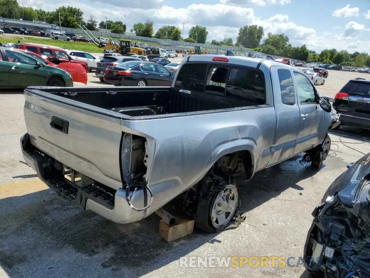 3 fotografías del automóvil dañado 3TYRX5GN3NT047288 TOYOTA TACOMA 2022