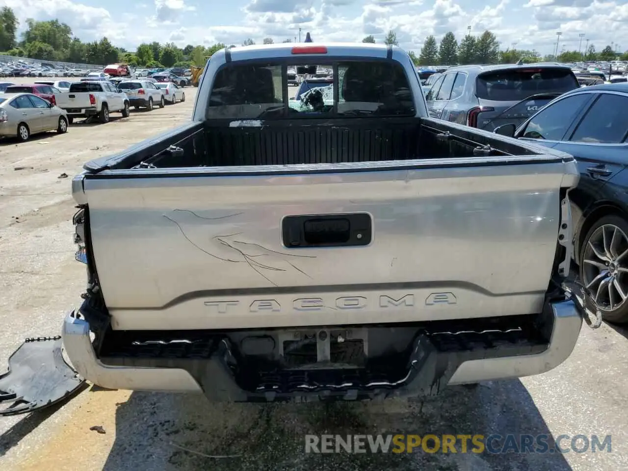 6 fotografías del automóvil dañado 3TYRX5GN3NT047288 TOYOTA TACOMA 2022
