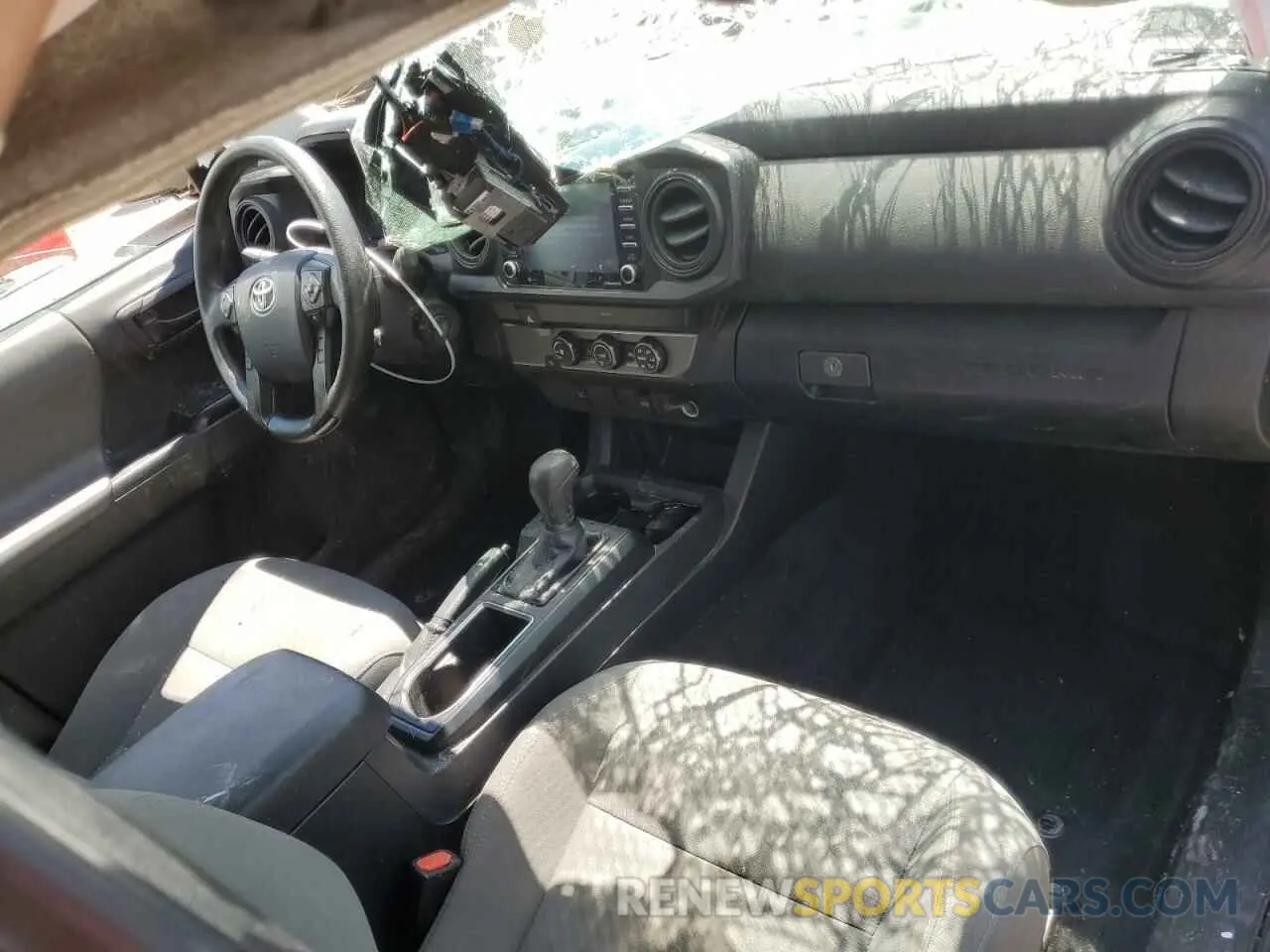 8 fotografías del automóvil dañado 3TYRX5GN3NT047288 TOYOTA TACOMA 2022