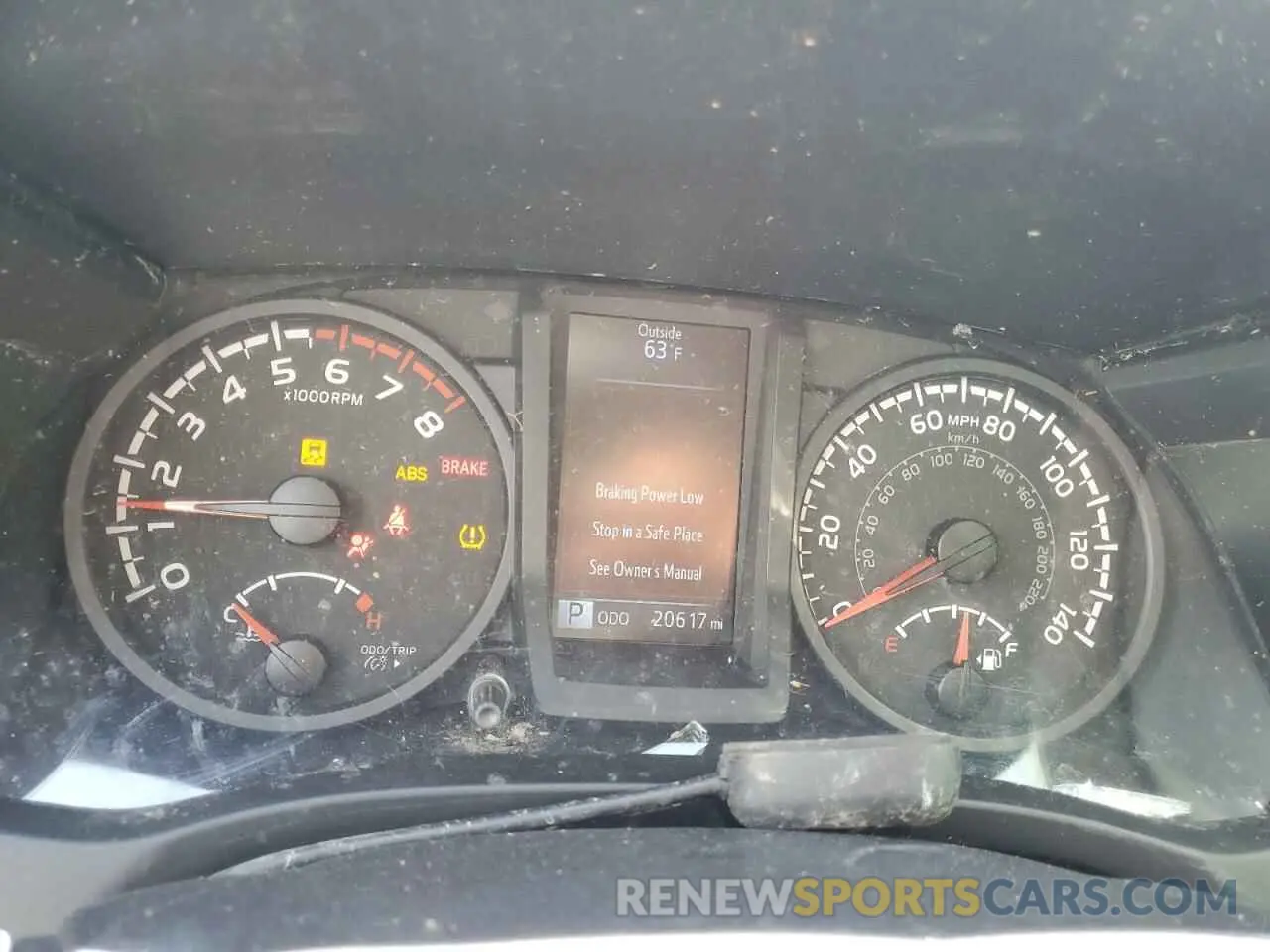 9 fotografías del automóvil dañado 3TYRX5GN3NT047288 TOYOTA TACOMA 2022