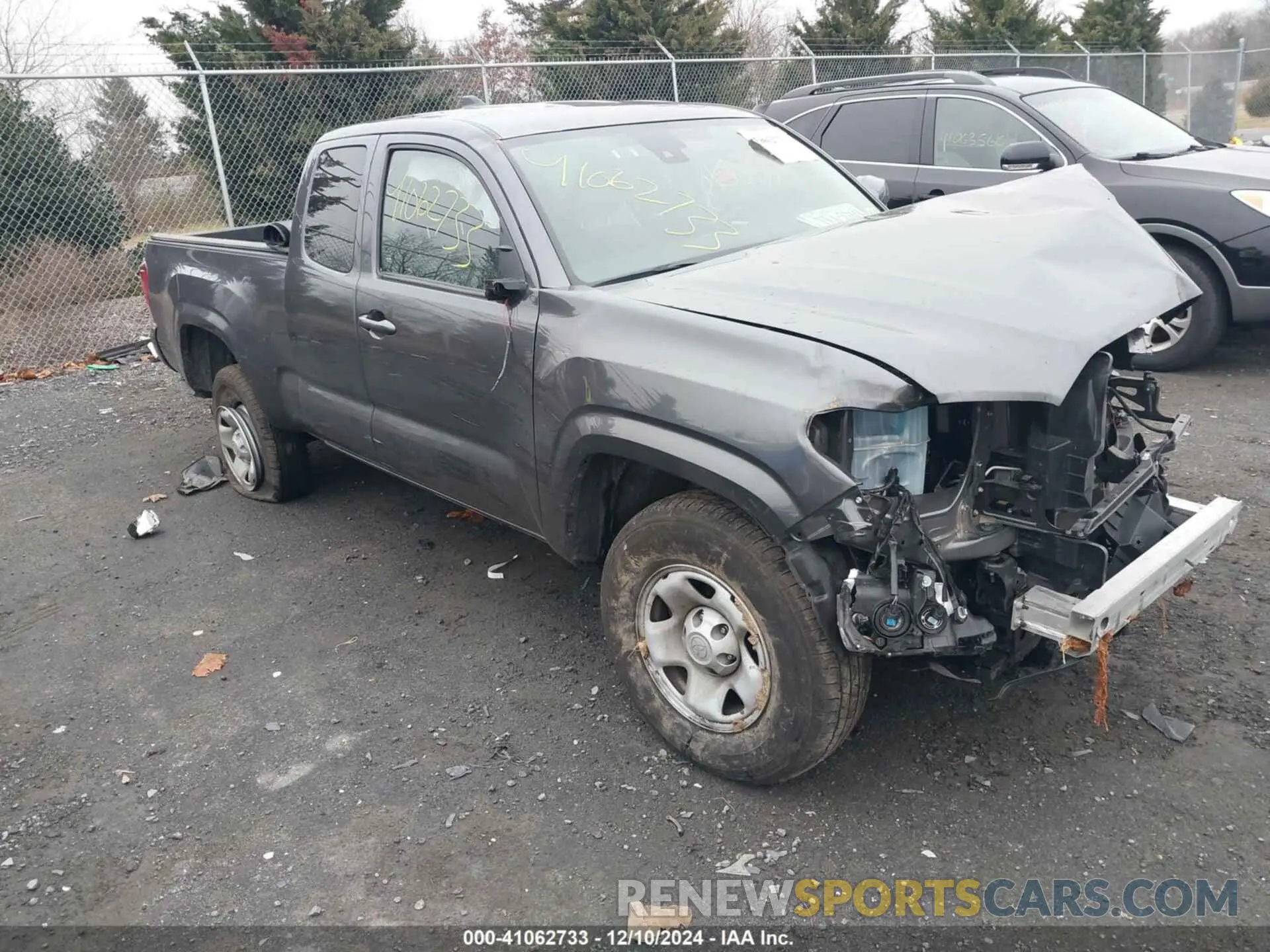 1 fotografías del automóvil dañado 3TYRX5GN3NT065354 TOYOTA TACOMA 2022