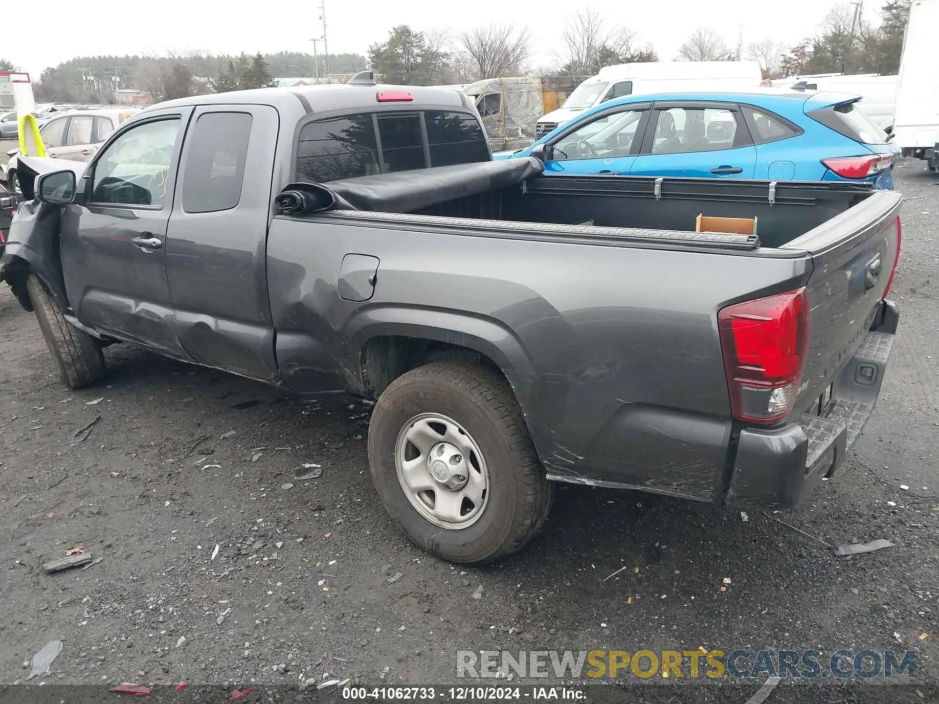3 fotografías del automóvil dañado 3TYRX5GN3NT065354 TOYOTA TACOMA 2022