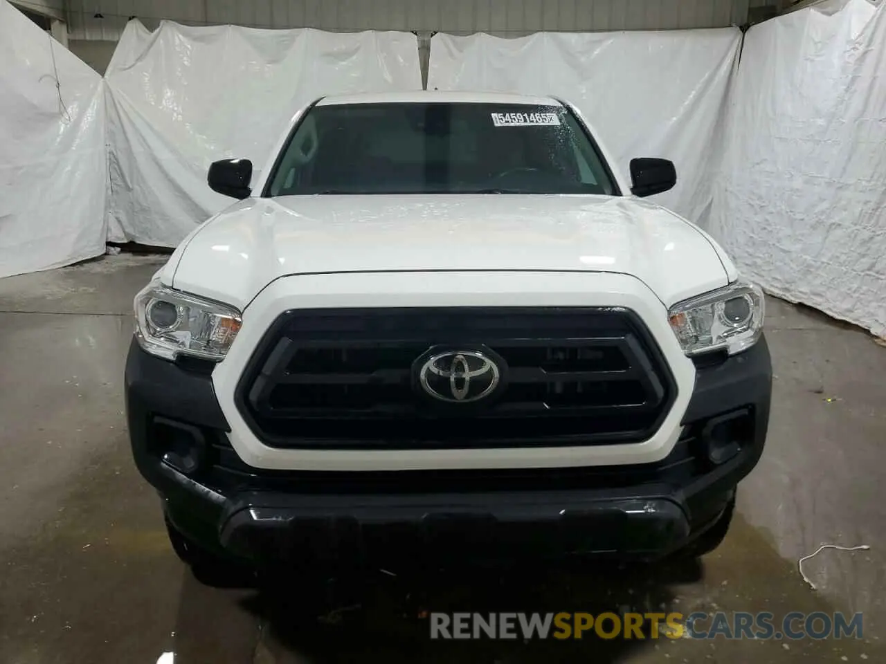 5 fotografías del automóvil dañado 3TYRX5GN4NT046702 TOYOTA TACOMA 2022