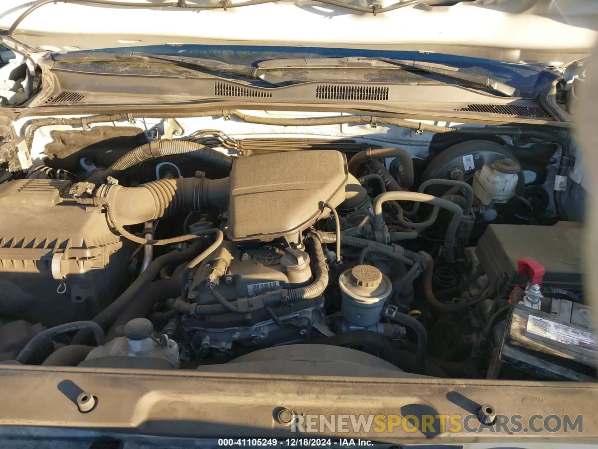 9 fotografías del automóvil dañado 3TYRX5GN4NT066688 TOYOTA TACOMA 2022