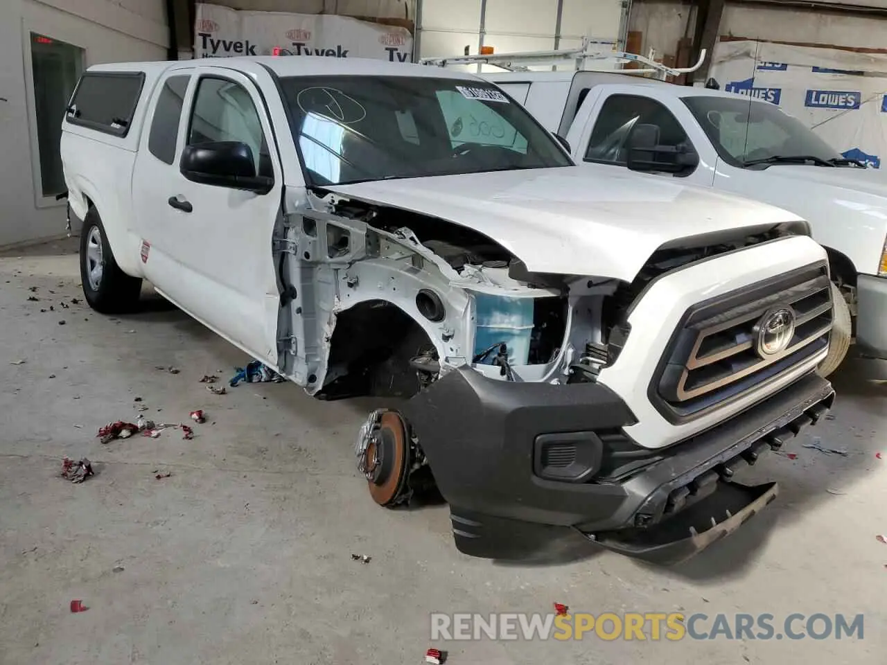 1 fotografías del automóvil dañado 3TYRX5GN5NT050743 TOYOTA TACOMA 2022