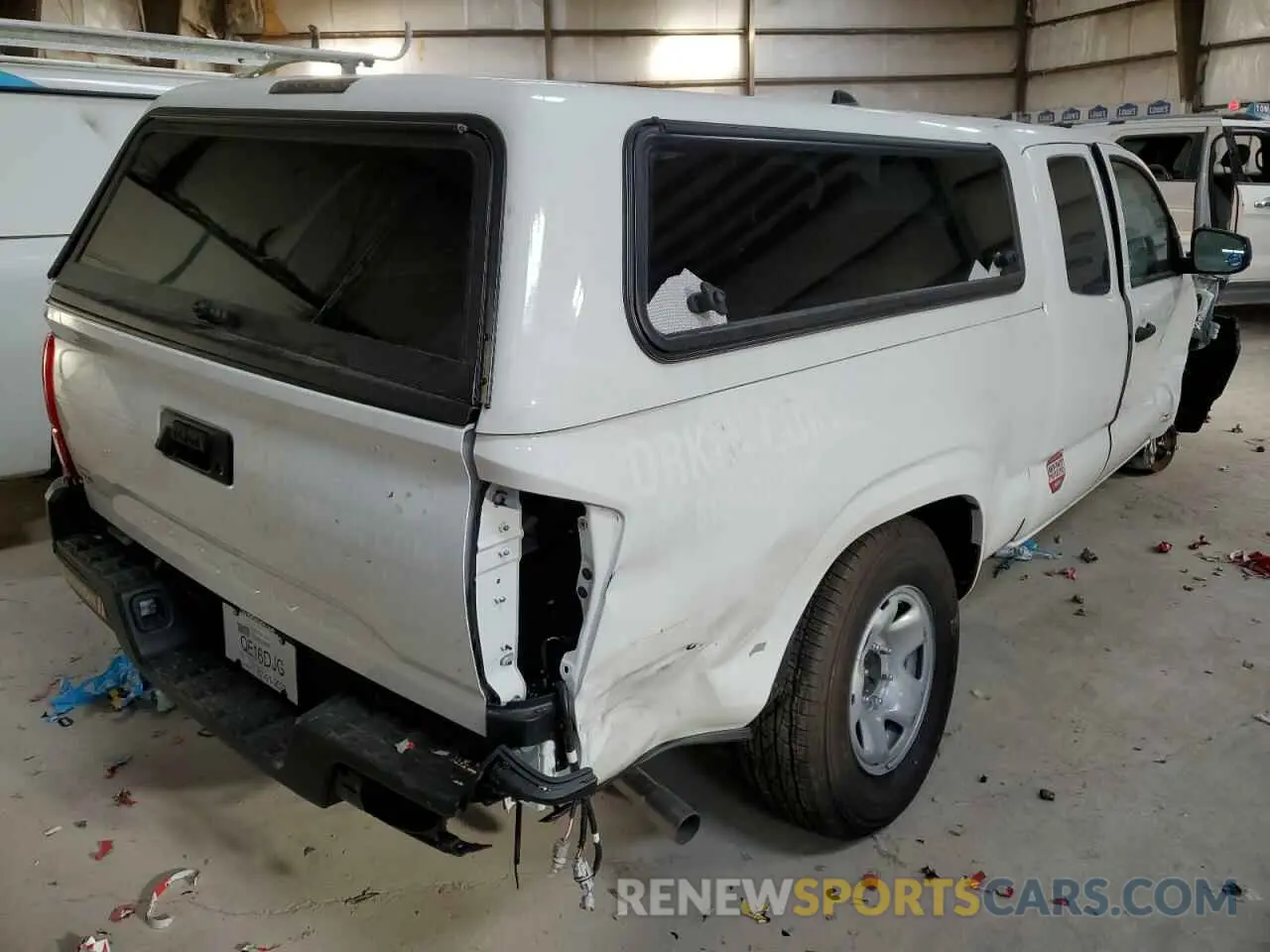 4 fotografías del automóvil dañado 3TYRX5GN5NT050743 TOYOTA TACOMA 2022