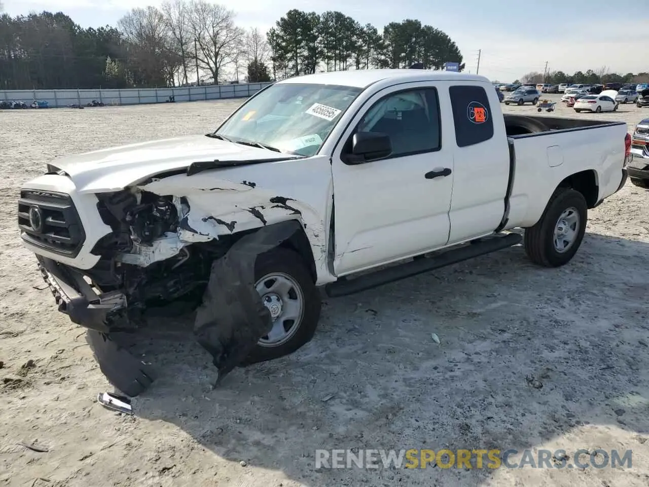 1 fotografías del automóvil dañado 3TYRX5GN5NT058535 TOYOTA TACOMA 2022