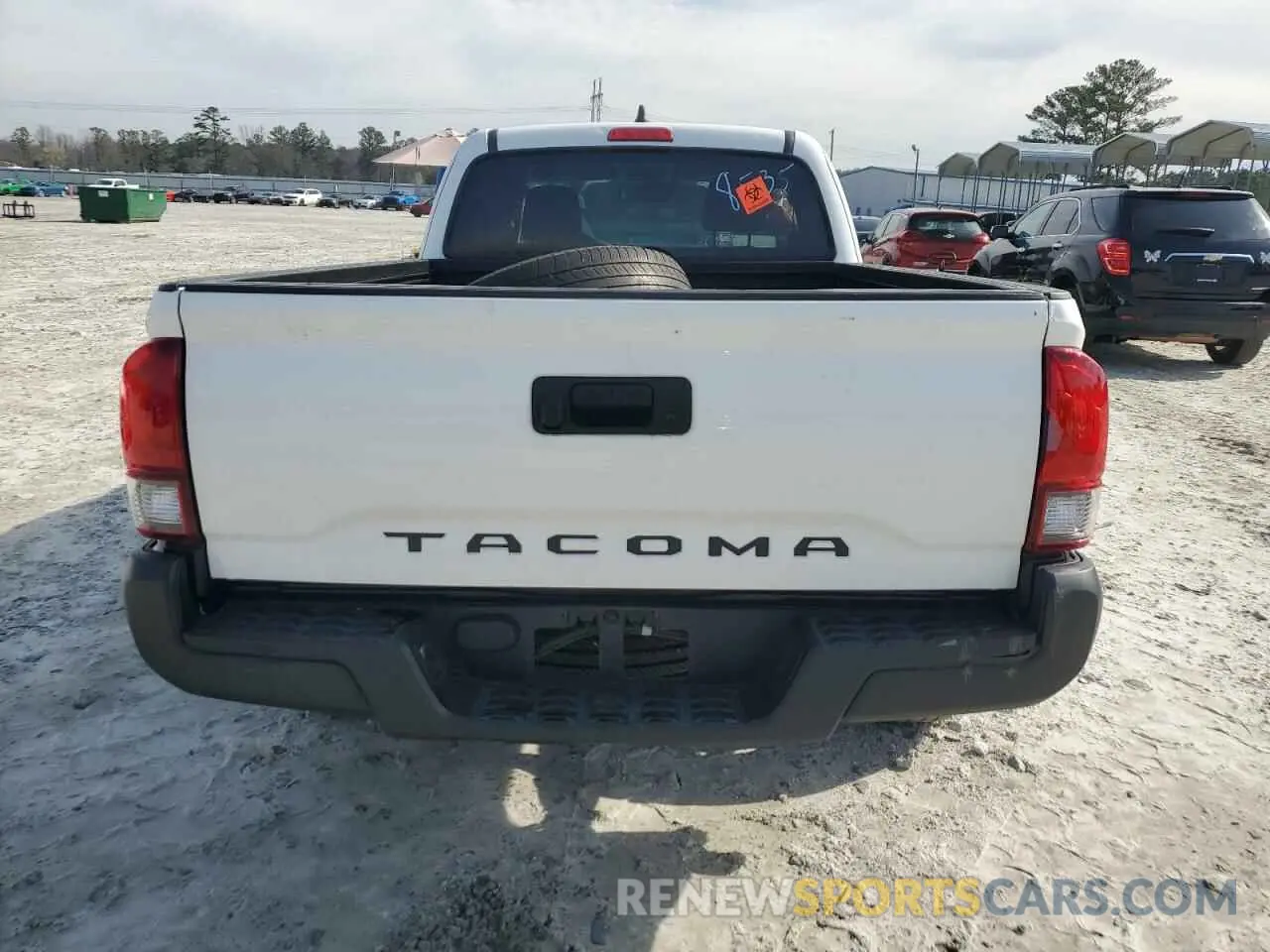 6 fotografías del automóvil dañado 3TYRX5GN5NT058535 TOYOTA TACOMA 2022