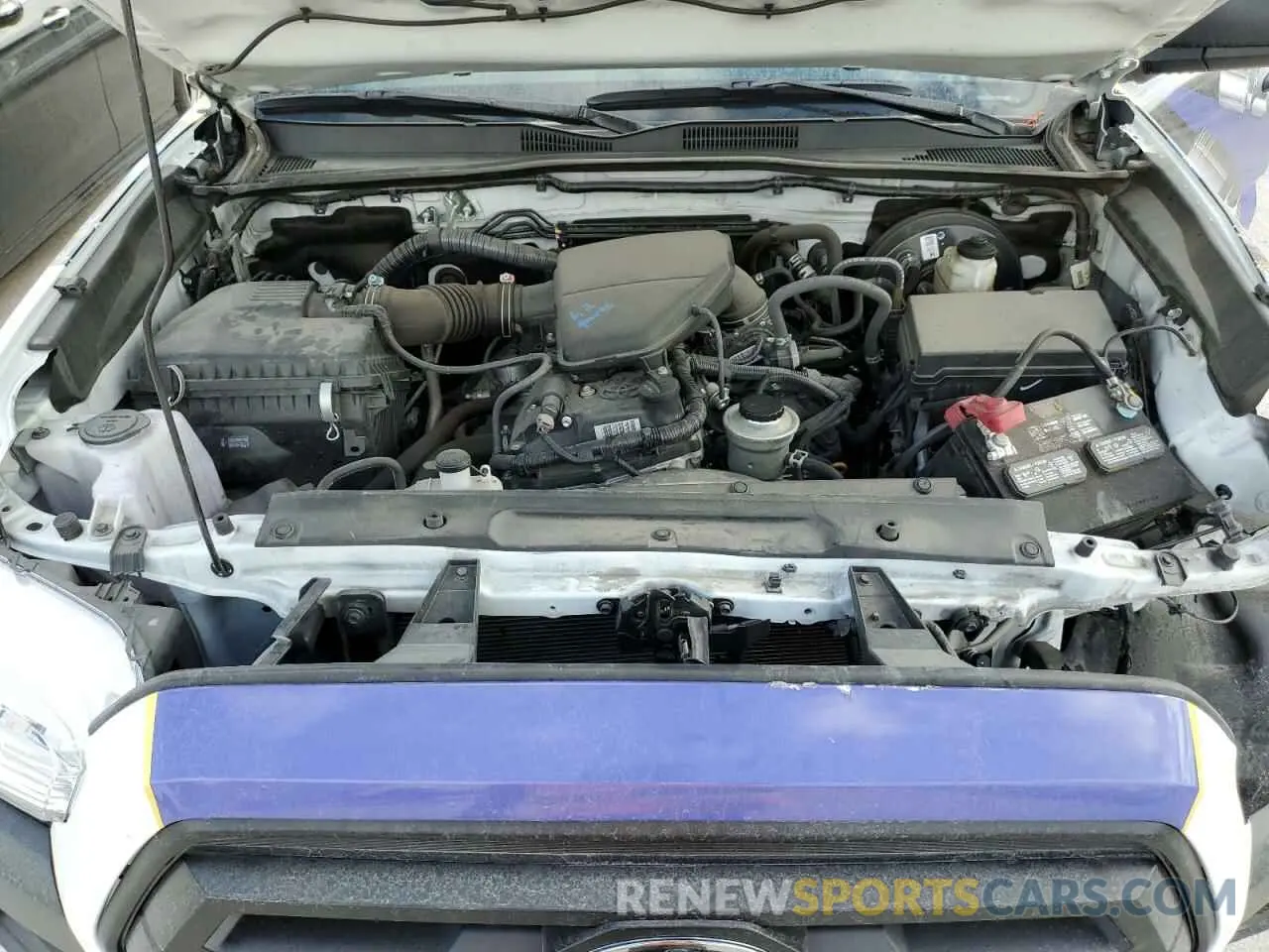 11 fotografías del automóvil dañado 3TYRX5GN5NT066358 TOYOTA TACOMA 2022