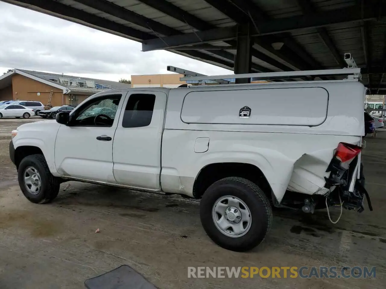 2 fotografías del automóvil dañado 3TYRX5GN6NT043364 TOYOTA TACOMA 2022