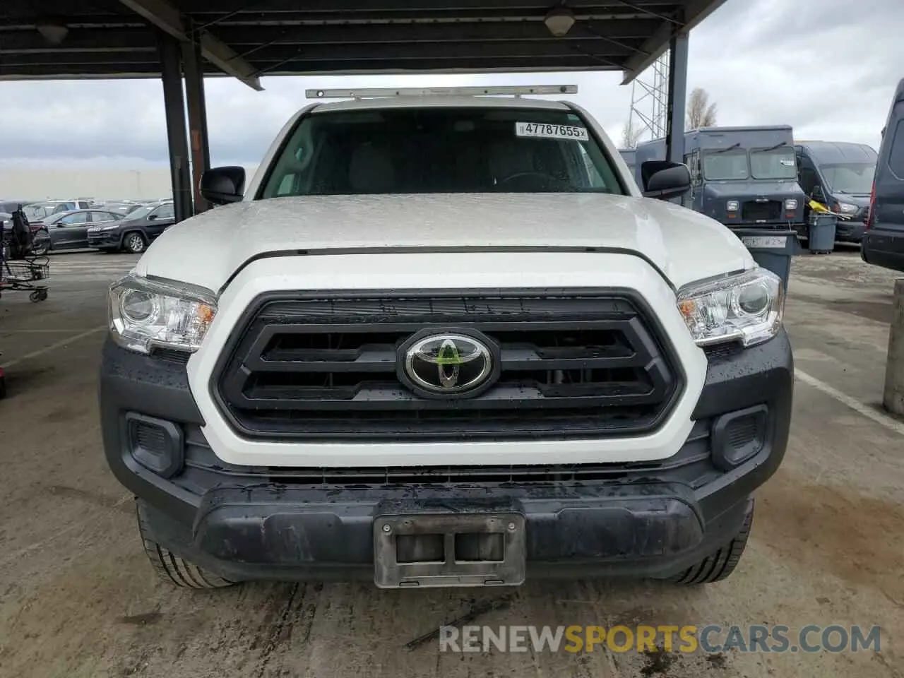 5 fotografías del automóvil dañado 3TYRX5GN6NT043364 TOYOTA TACOMA 2022