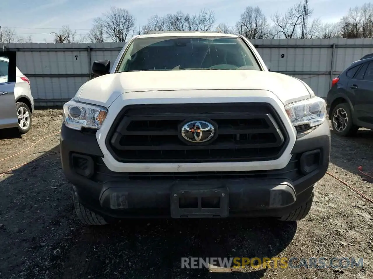 5 fotografías del automóvil dañado 3TYRX5GN6NT044336 TOYOTA TACOMA 2022