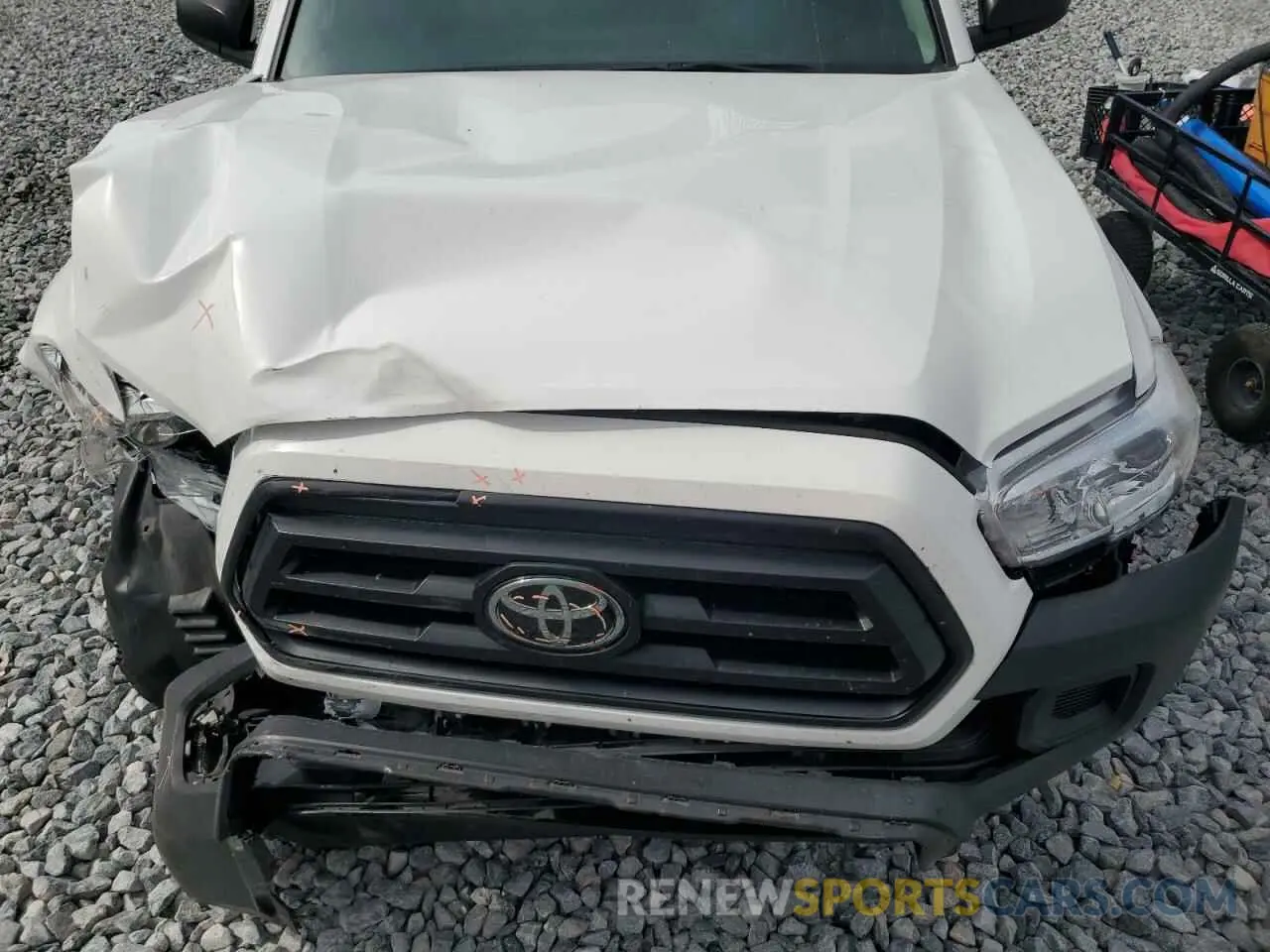 11 fotografías del automóvil dañado 3TYRX5GN6NT061010 TOYOTA TACOMA 2022