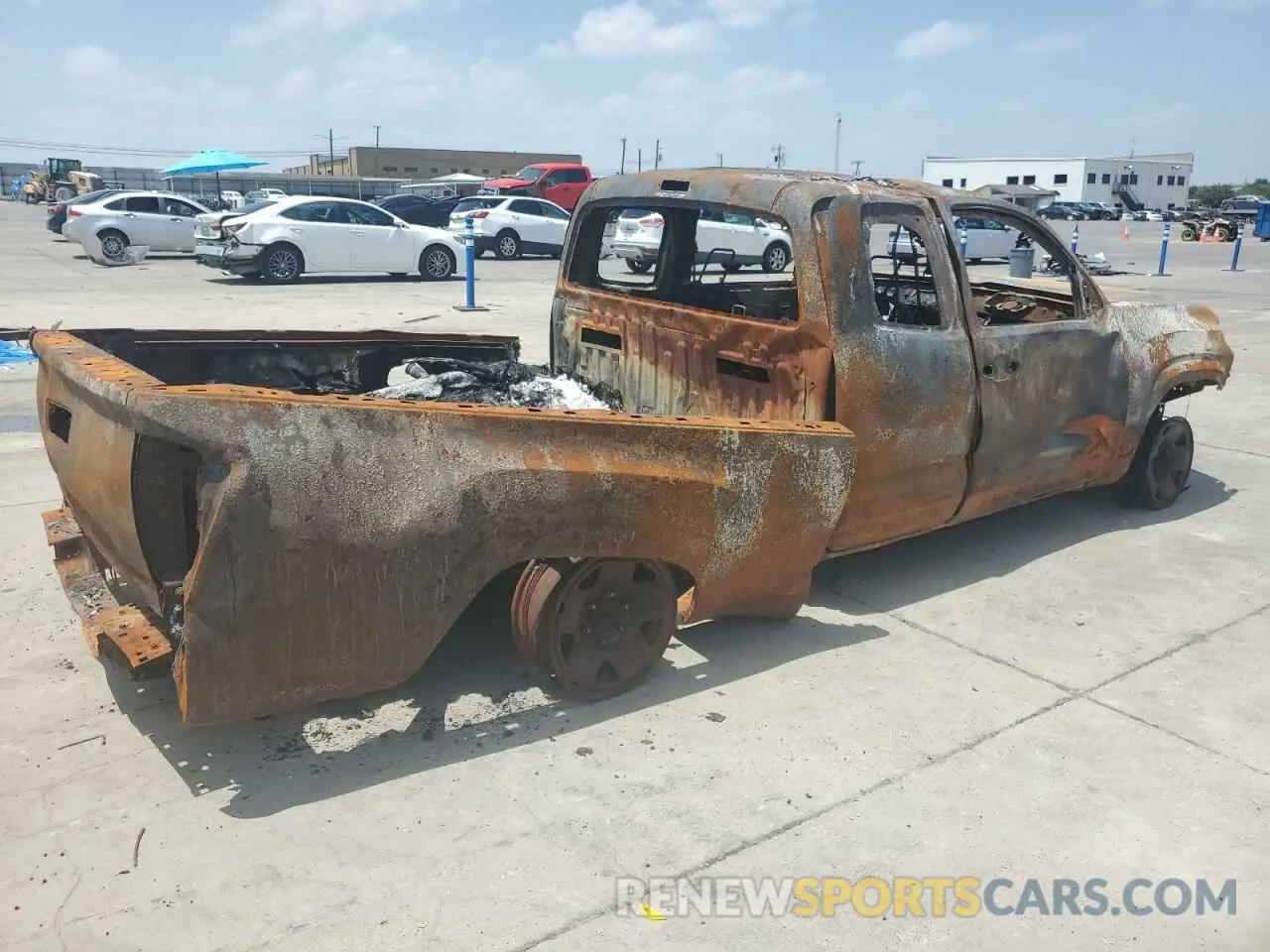 3 fotografías del automóvil dañado 3TYRX5GN7NT041493 TOYOTA TACOMA 2022
