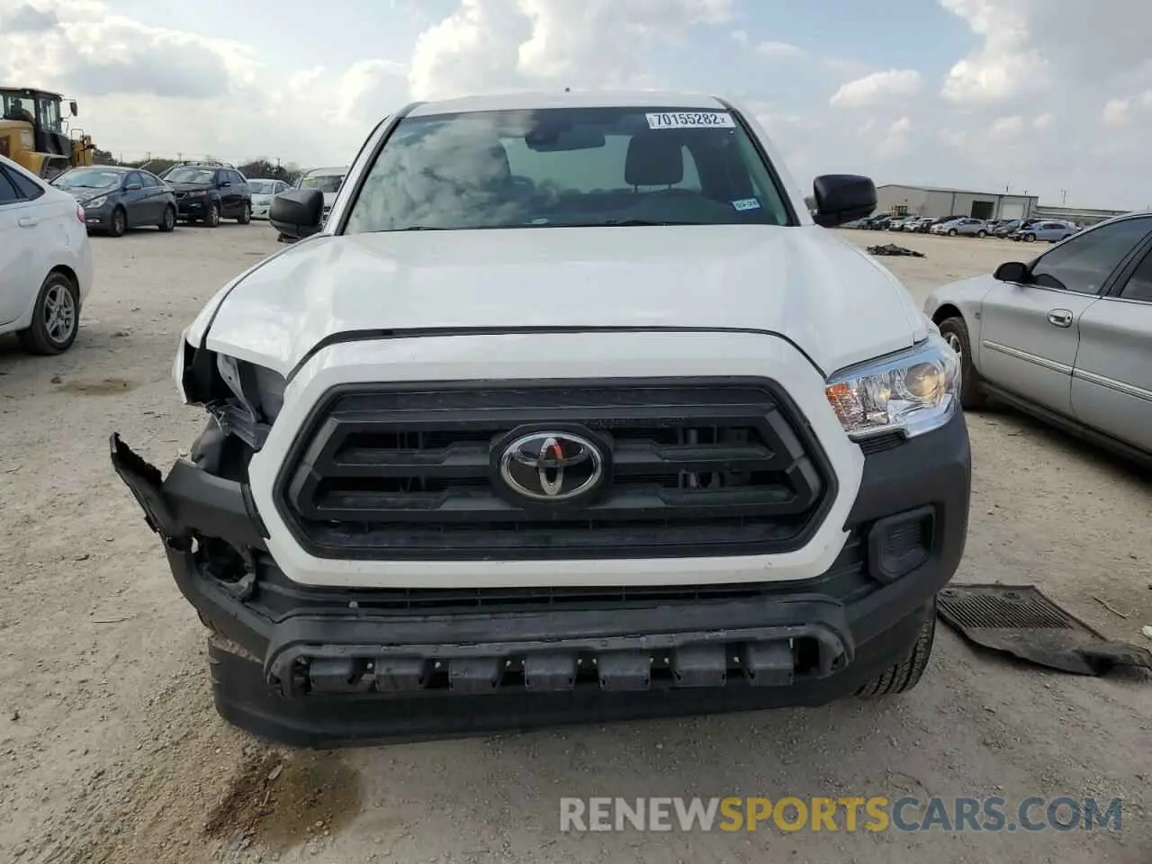 5 fotografías del automóvil dañado 3TYRX5GN7NT051778 TOYOTA TACOMA 2022