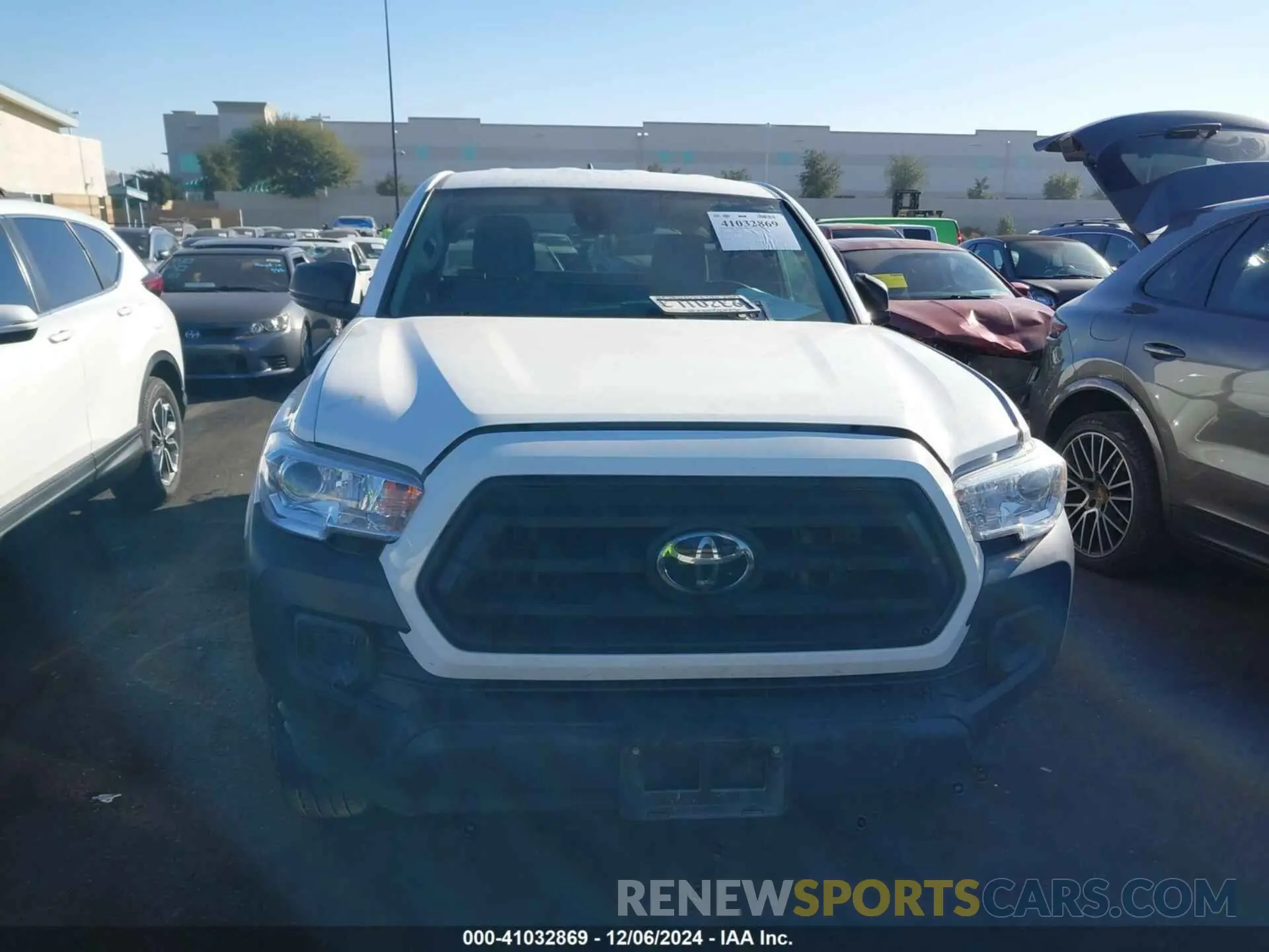 13 fotografías del automóvil dañado 3TYRX5GN7NT054969 TOYOTA TACOMA 2022