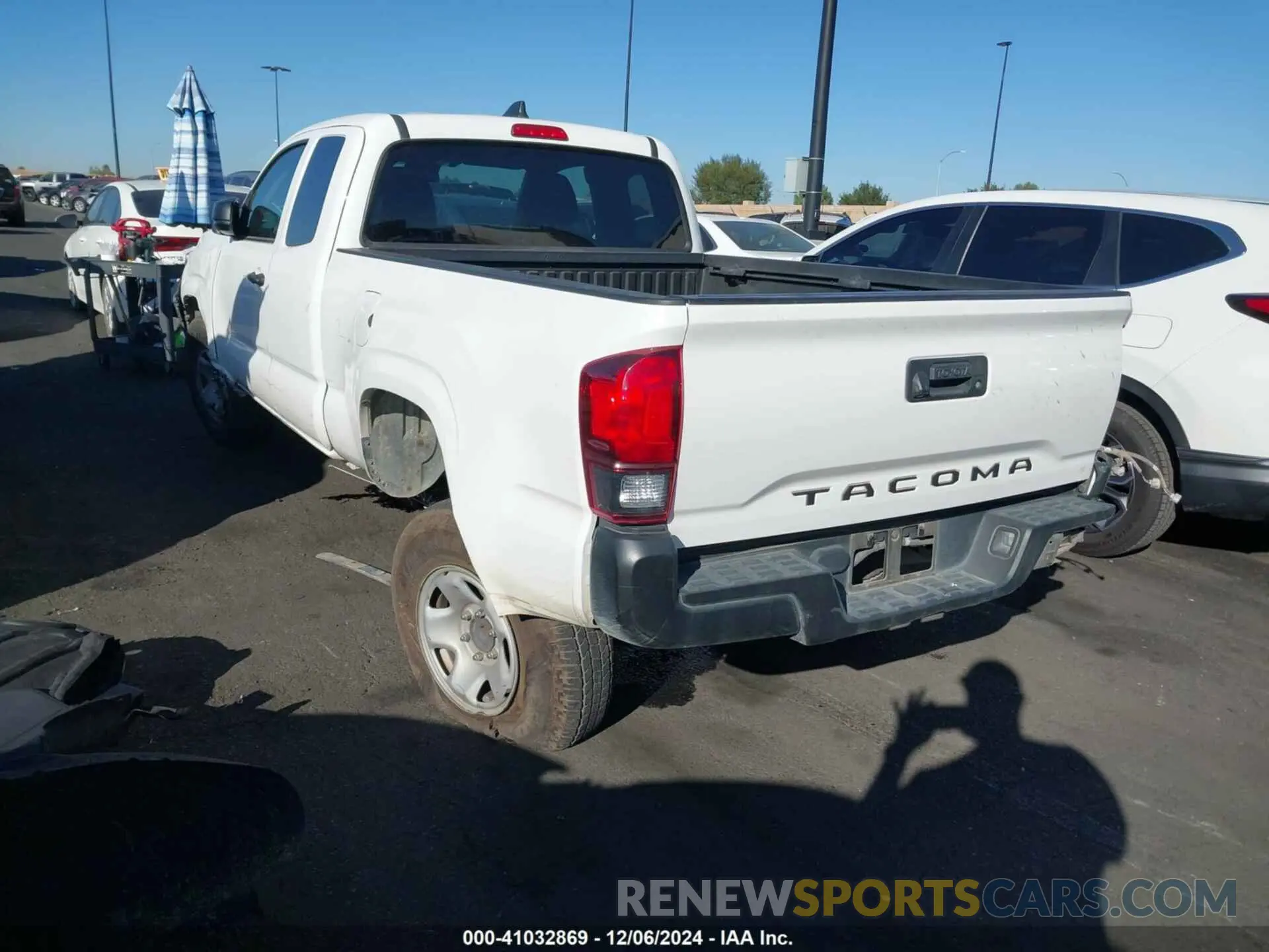 3 fotografías del automóvil dañado 3TYRX5GN7NT054969 TOYOTA TACOMA 2022