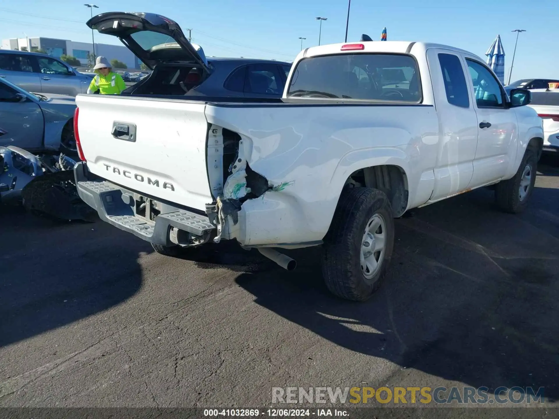 6 fotografías del automóvil dañado 3TYRX5GN7NT054969 TOYOTA TACOMA 2022