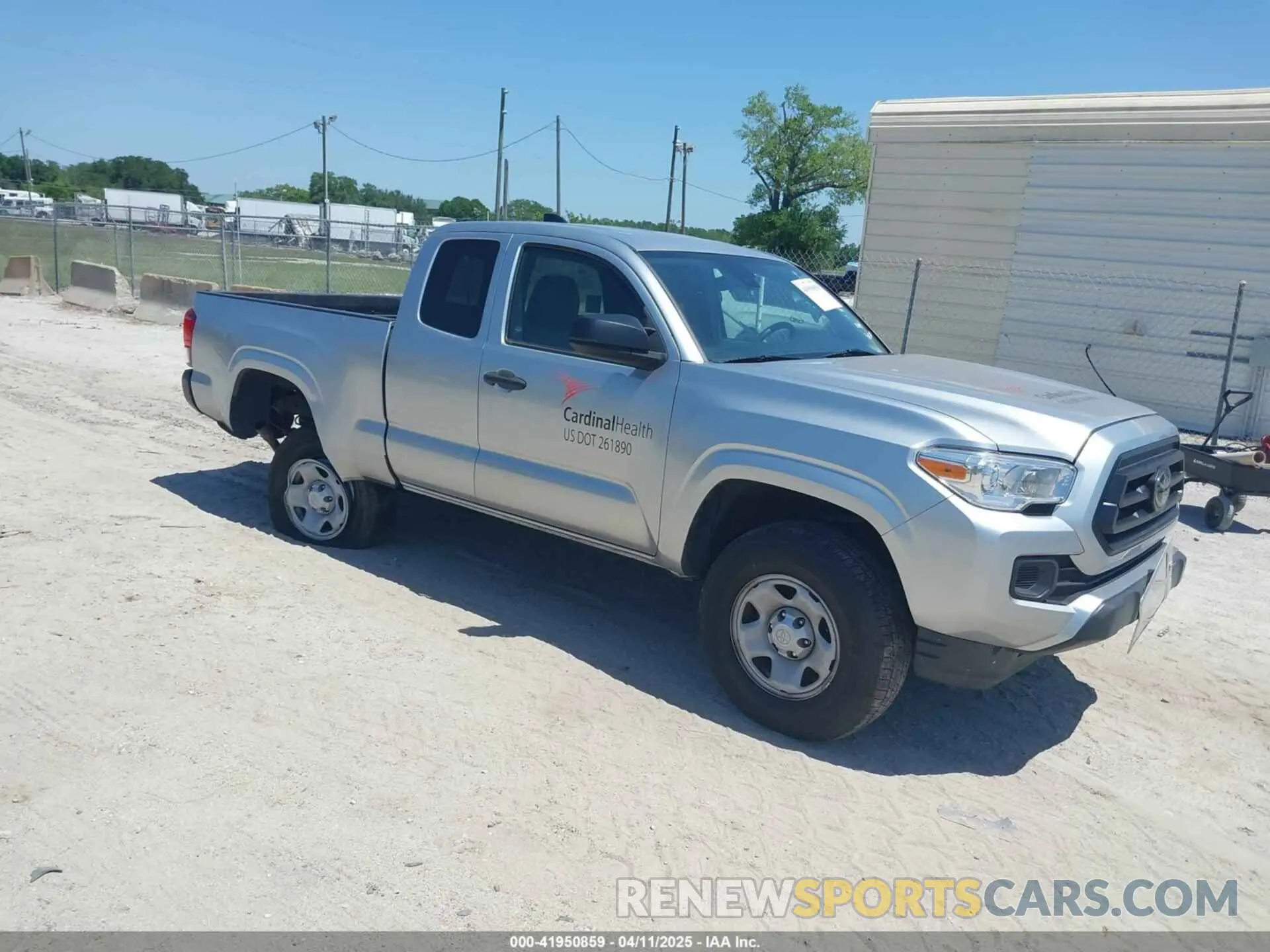 1 fotografías del automóvil dañado 3TYRX5GN8NT040353 TOYOTA TACOMA 2022