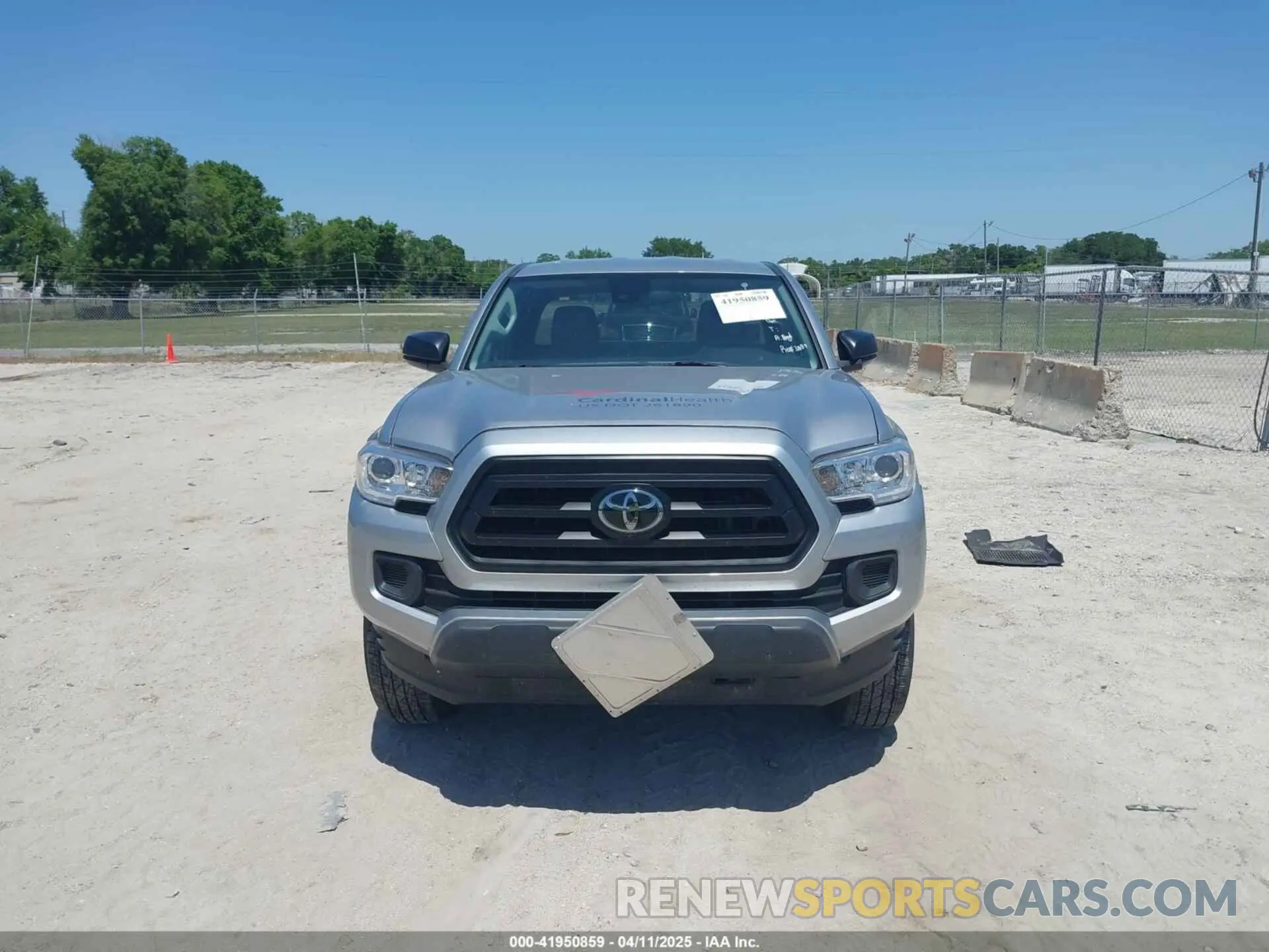 12 fotografías del automóvil dañado 3TYRX5GN8NT040353 TOYOTA TACOMA 2022