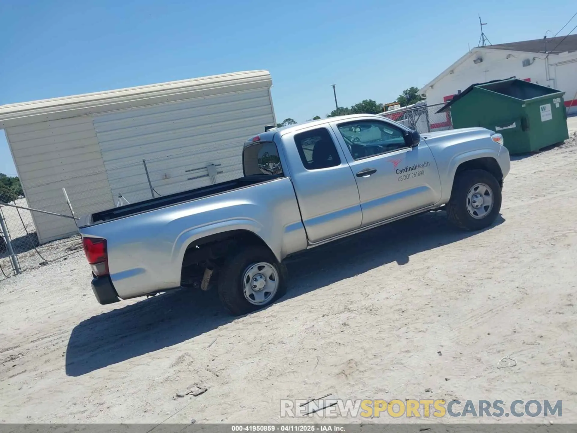 4 fotografías del automóvil dañado 3TYRX5GN8NT040353 TOYOTA TACOMA 2022