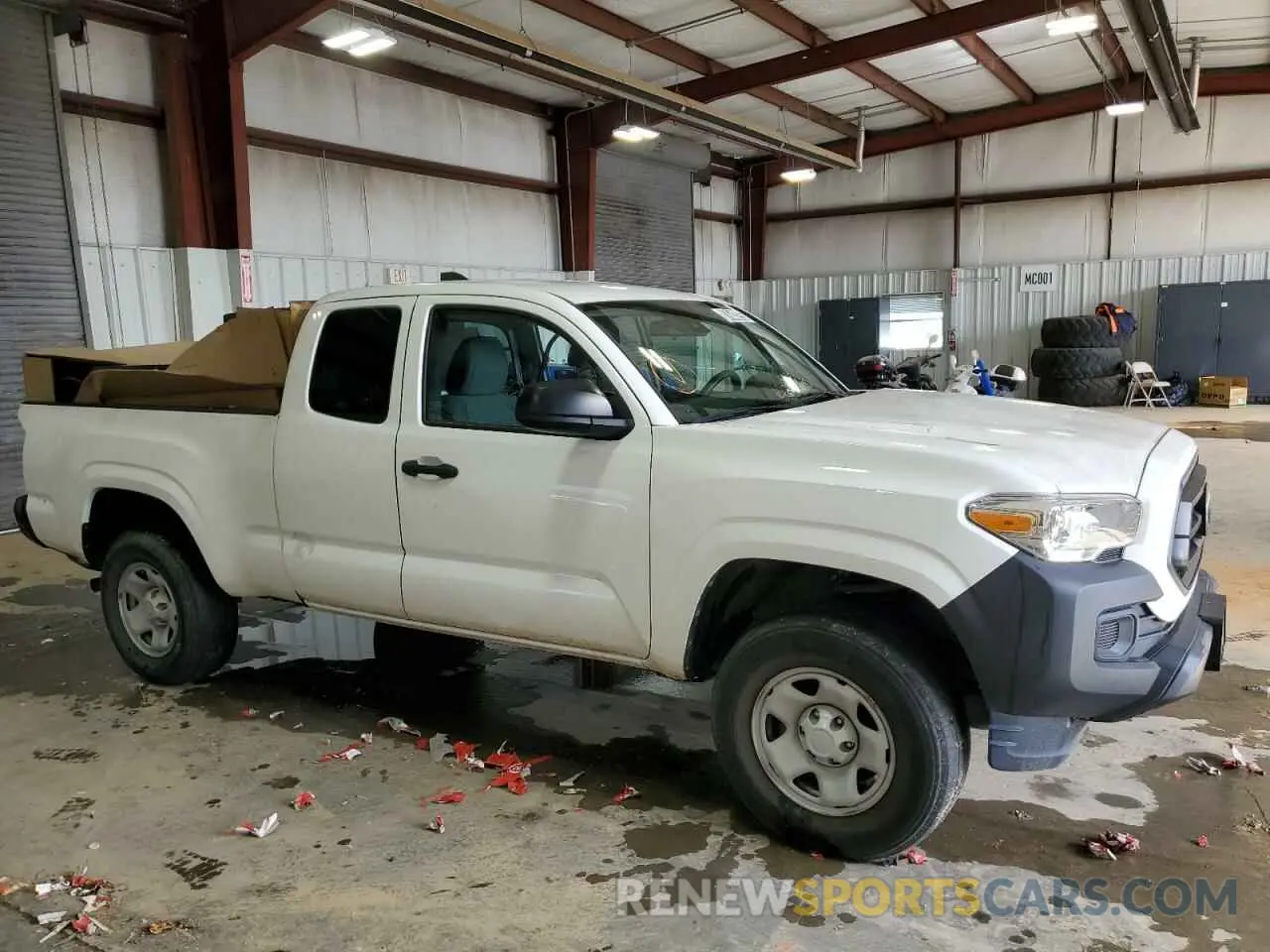 4 fotografías del automóvil dañado 3TYRX5GN8NT054608 TOYOTA TACOMA 2022