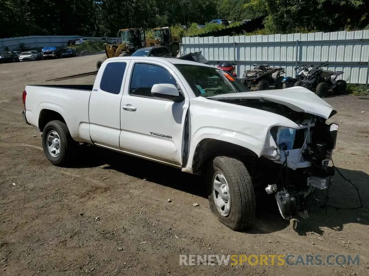 4 fotografías del automóvil dañado 3TYRX5GN9NT052902 TOYOTA TACOMA 2022