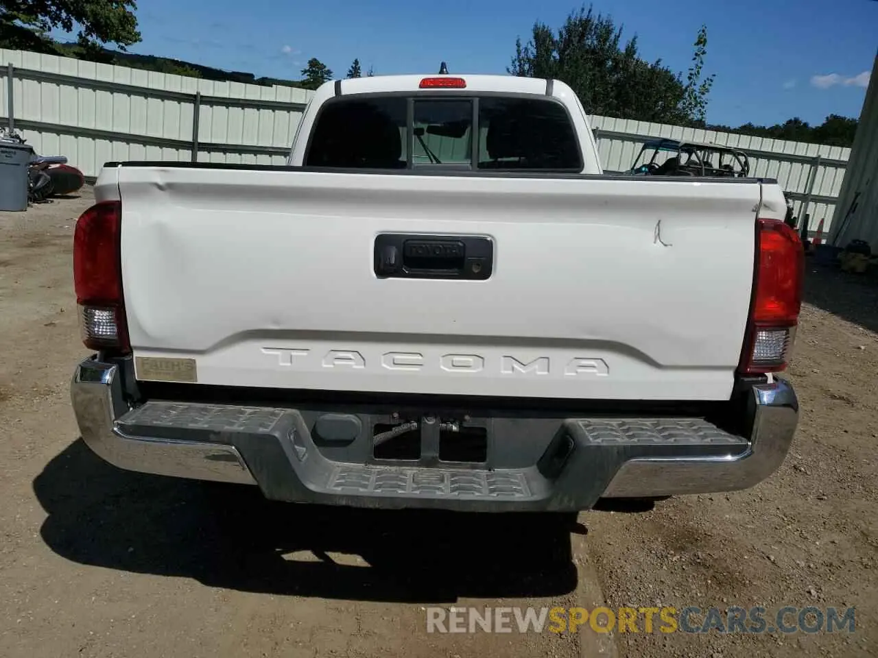 6 fotografías del automóvil dañado 3TYRX5GN9NT052902 TOYOTA TACOMA 2022