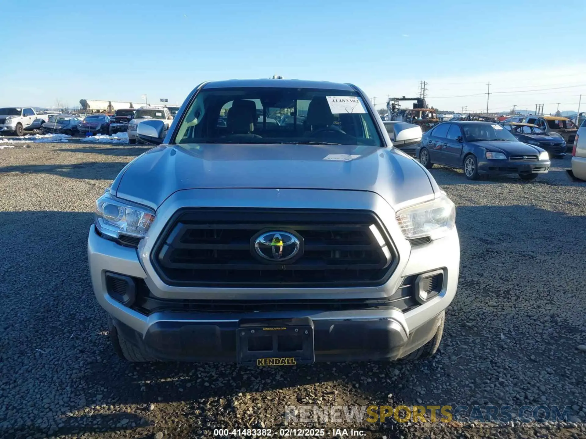 12 fotografías del automóvil dañado 3TYRX5GN9NT053726 TOYOTA TACOMA 2022
