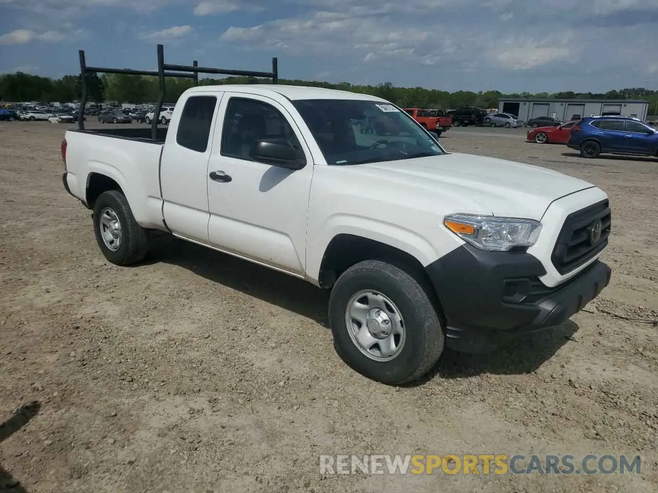 4 fotografías del automóvil dañado 3TYRX5GN9NT062426 TOYOTA TACOMA 2022